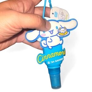 Sanrio Cinnamoroll Blue Plastic Bottle Cover Plus Sanitizer Inside